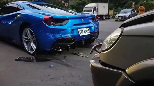 Ferrari Damage